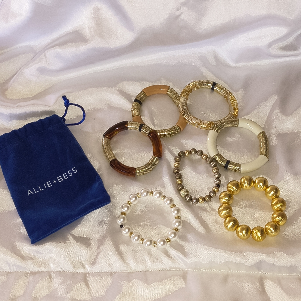Allie+Bess Stackable Bracelet Set